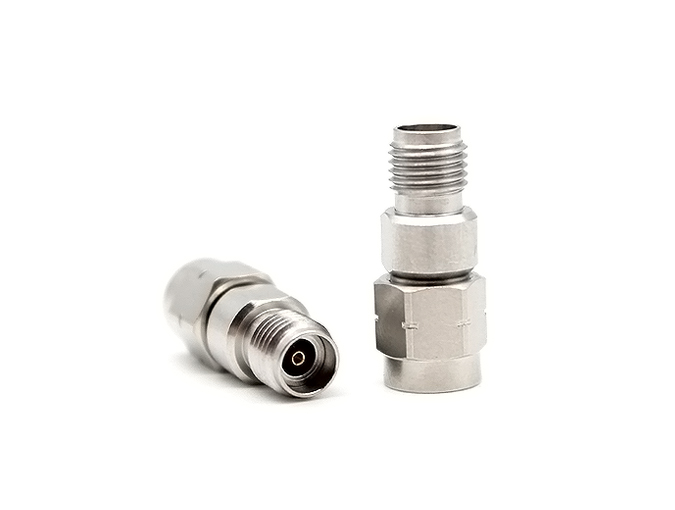RF Adapter Stainless Steel 2.92 female to 3.5 Male