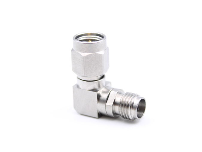 2.92 Male to 2.92 Female Right Angle RF Adapter