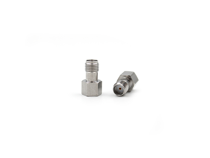 RF Adapter Stainless Steel BMA Female to SMA Female