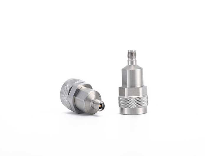 N male to 3.5mm female  RF Coaxial Adapters stainless steel