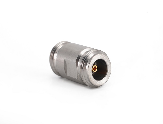 Series N female to female RF Coaxial Adapter stainless steel