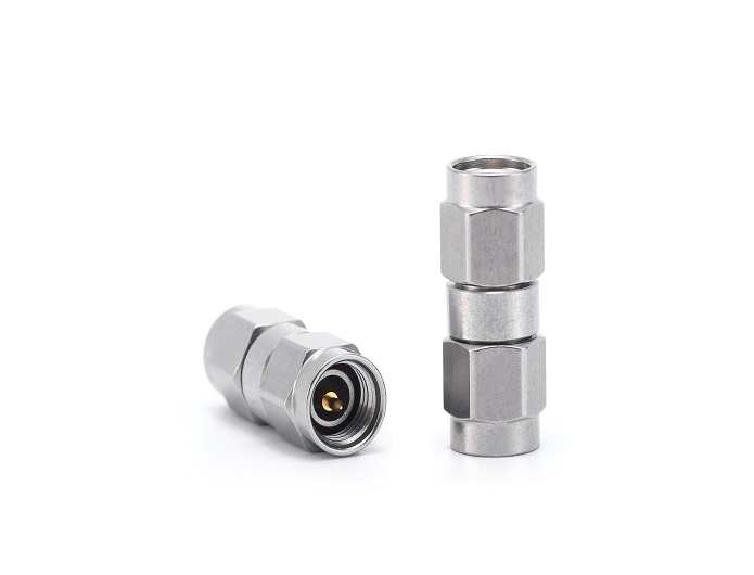 Precision adapter 3.5mm double male stainless steel 26.5 Ghz