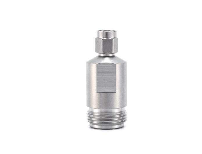 Series N Female to 3.5mm Male RF Coaxial Adapter Stainless Steel
