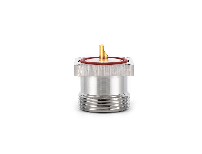 L29 /DIN RF Connector female 4 holes flange for terminal