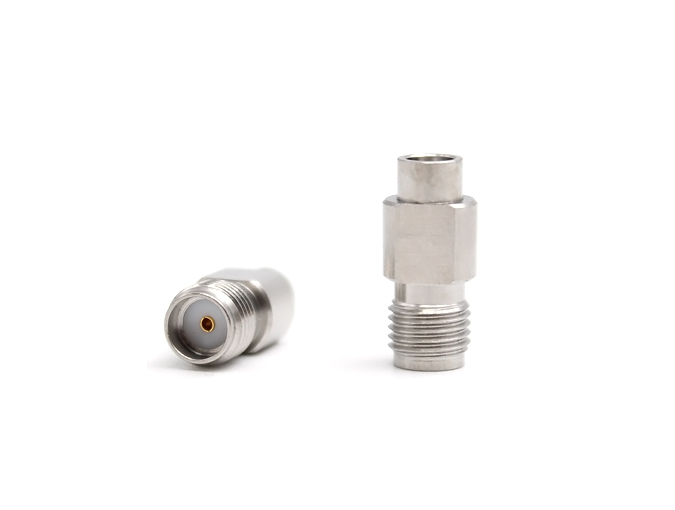 RF Adapter Stainless Steel SMA Female to SMP male