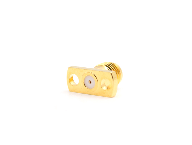 RF Coaxial  Connector SMA Female flange apply for pin Dia.0.38 mm