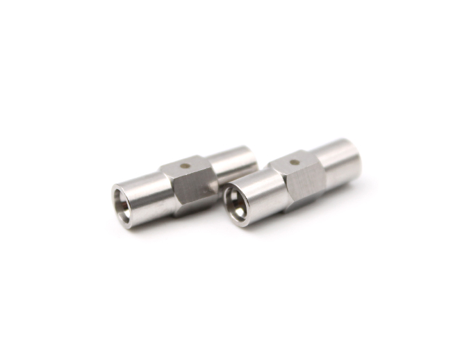 RF Adapter Stainless Steel SMP Male to Male