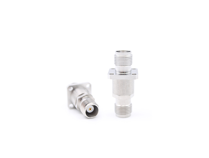 TNC Female to TNC Female Flange Stainless Steel RF Adapter