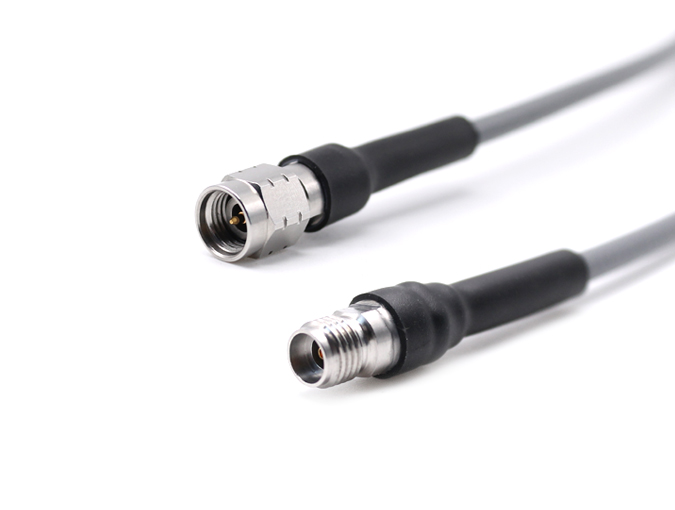 RF cable assembly 2.92mm Male and 2.92mm Female with Gore CXN3507 Cable length 1000mm