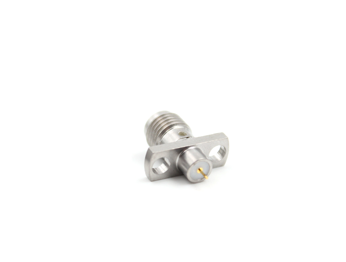 RF Connector Stainless Steel SMA Female Flange Mount