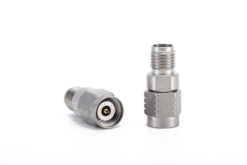 2.4mm  Male to 3.5 Female Stainless Steel Precision Adapter