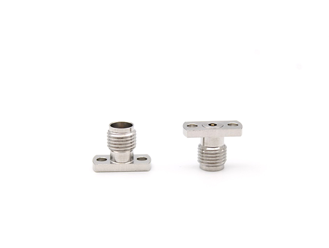 RF Coaxial Connector 2.92mm female Flange Mount