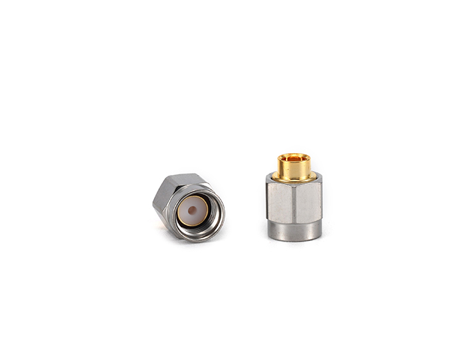 RF Connector Stainless Steel SMA Male for RG141/RG402 Cable