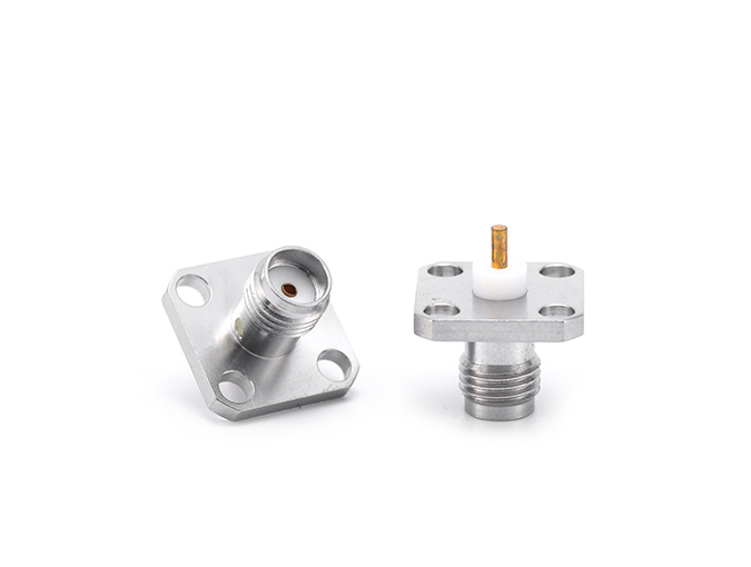 SMA female flange Stainless steel Connector Terminal