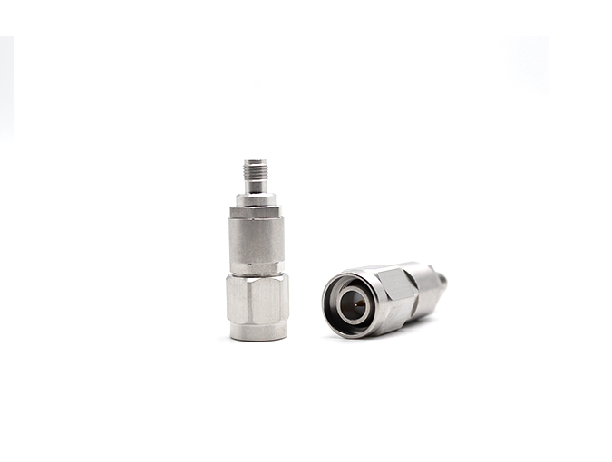 RF Adapter Stainless Steel TNC Male to SMA Female
