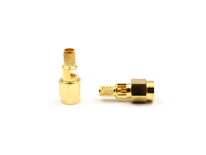 Reverse Polarity SMA  male For RG58 cable