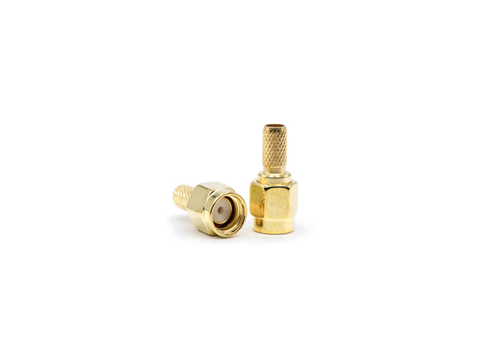 Reverse Polarity SMA  male Connector for LMR200 Cable