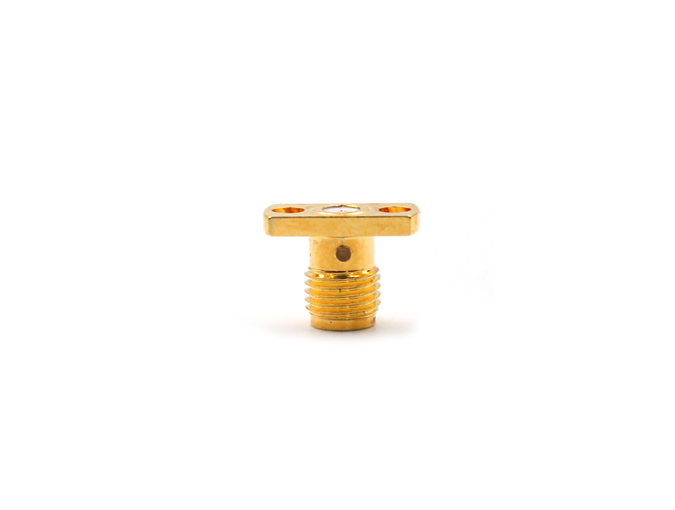 SMA Female 2 Holes Flange RF Coaxial Connector