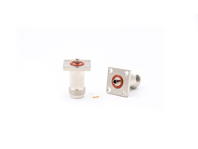 RF Connector TNC Female Flange for .086/RG405 Cable