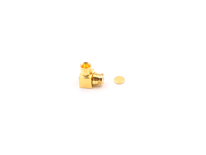 SMP Female right angel Connector for .086 Cable