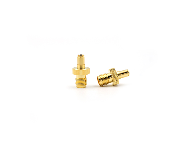 RF Adapter Stainless Steel SMA Female to TS9 Male