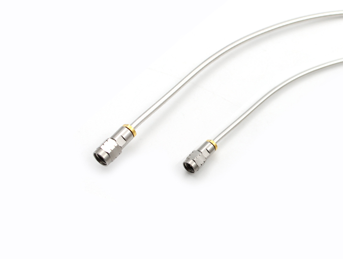 Stainless steel 2.92mm Male to Male Cable Assembly for Semi-Rigid Cable HF 141-2