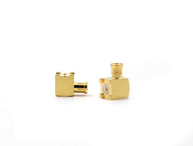 RF Connector MCX Male Right Angle for PCD