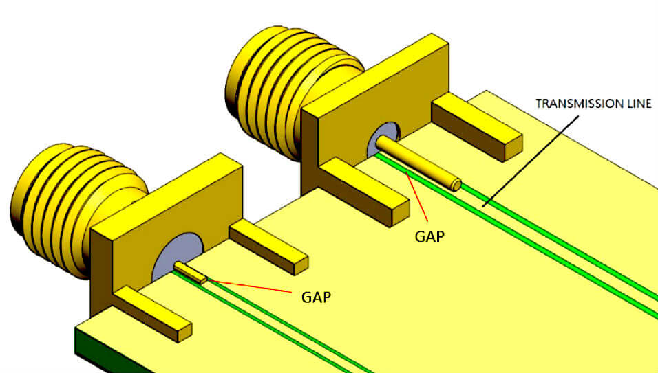 the single pin and the central pin of the solder pin